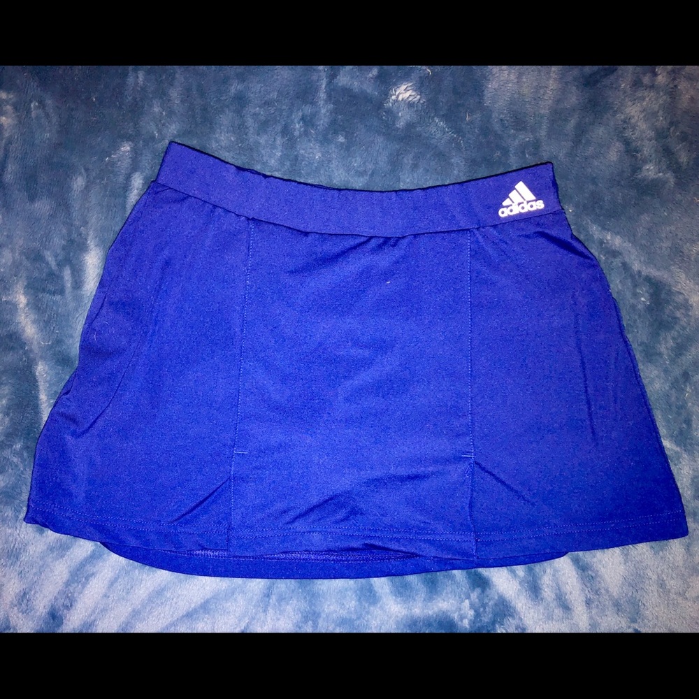 Blue Adidas skirt